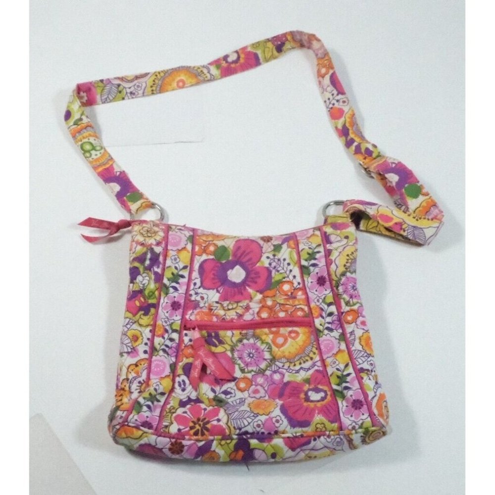 Disney Parks Vera Bradley Micky Minnie Bouncing Bouquet Hipster Bag